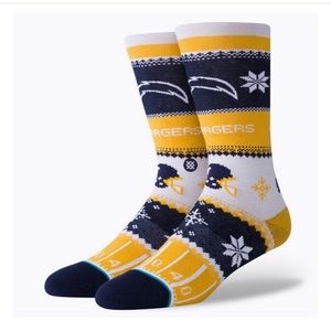 LA Chargers Christmas Socks